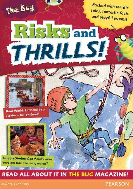 Book cover of Bug Club Comprehension Year 6 Risks and Thrills (PDF)