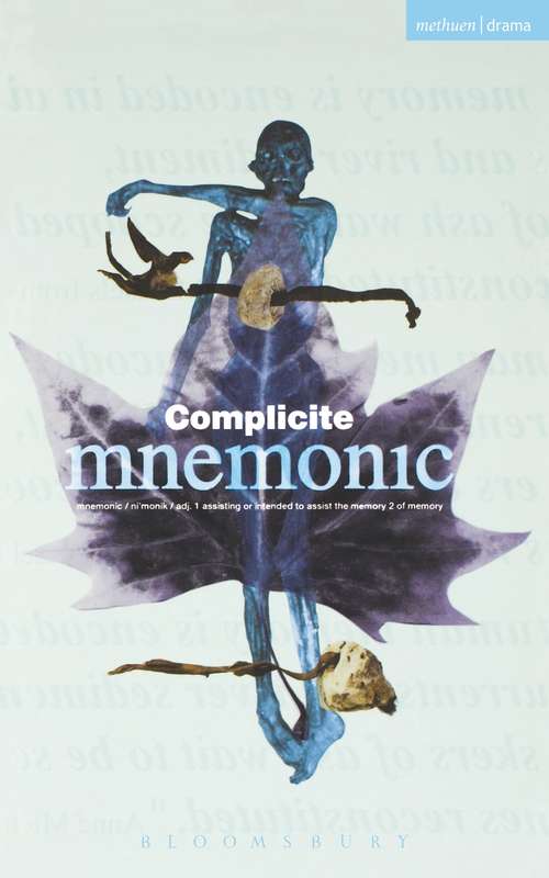 Book cover of Mnemonic (Modern Plays)