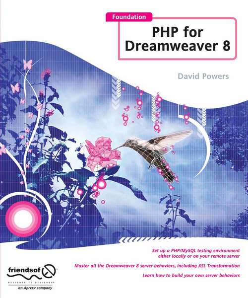 Book cover of Foundation PHP for Dreamweaver 8 (1st ed.)