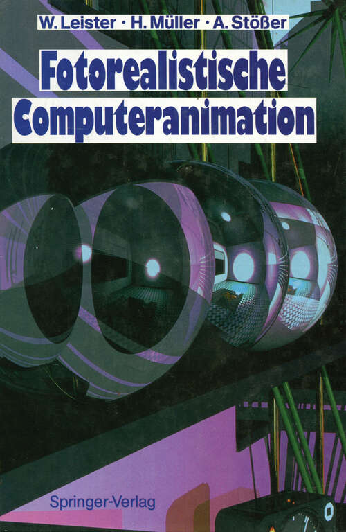 Book cover of Fotorealistische Computeranimation (1991)