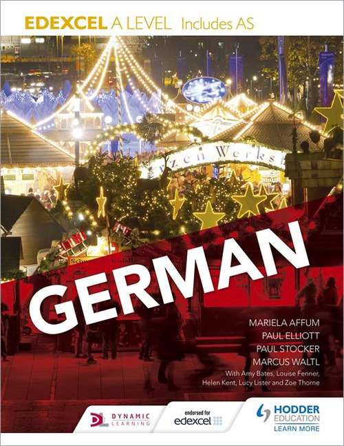 Book cover of Edexcel A level German (includes AS) (PDF)