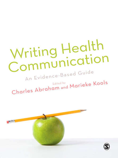 Book cover of Writing Health Communication: An Evidence-based Guide