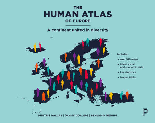 Book cover of The human atlas of Europe: A continent united in diversity