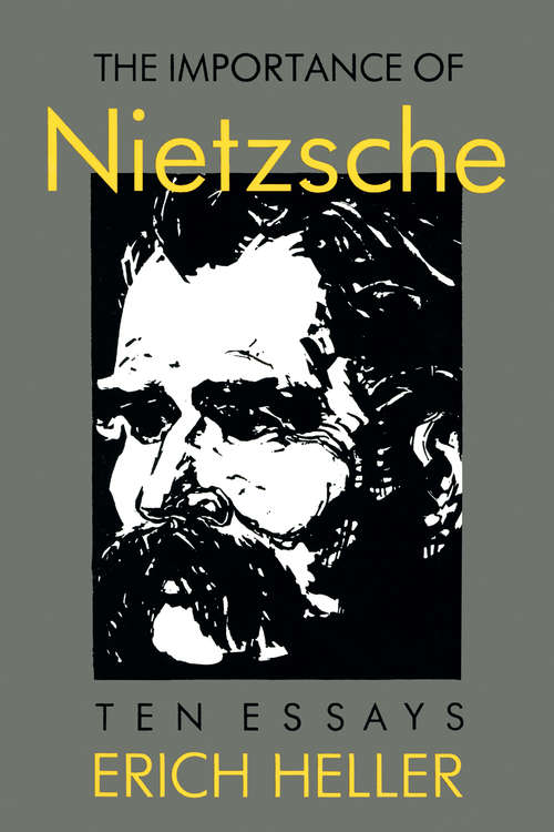 Book cover of The Importance of Nietzsche