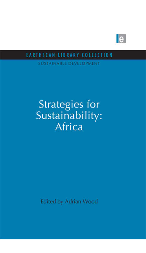 Book cover of Strategies for Sustainability: Africa (Sustainable Development Set)