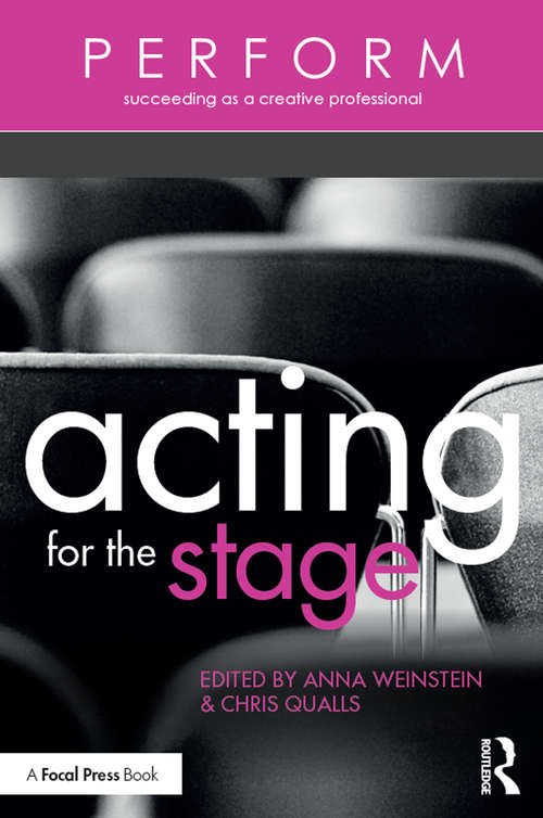 Book cover of Acting for the Stage (PERFORM)