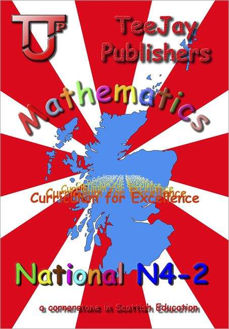 Book cover of TeeJay National 4 Mathematics: Book 2: Curriculum Of Excellence (PDF)