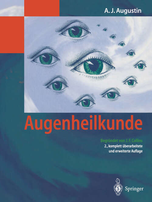 Book cover of Augenheilkunde (2. Aufl. 2001)