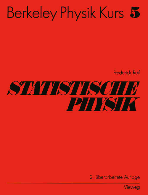 Book cover of Statistische Physik (1981)