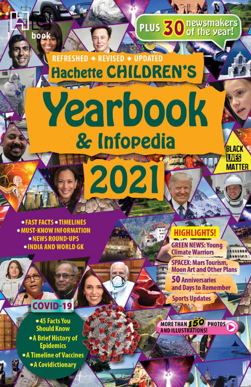 Book cover of Hachette Children's Yearbook & Infopedia 2021