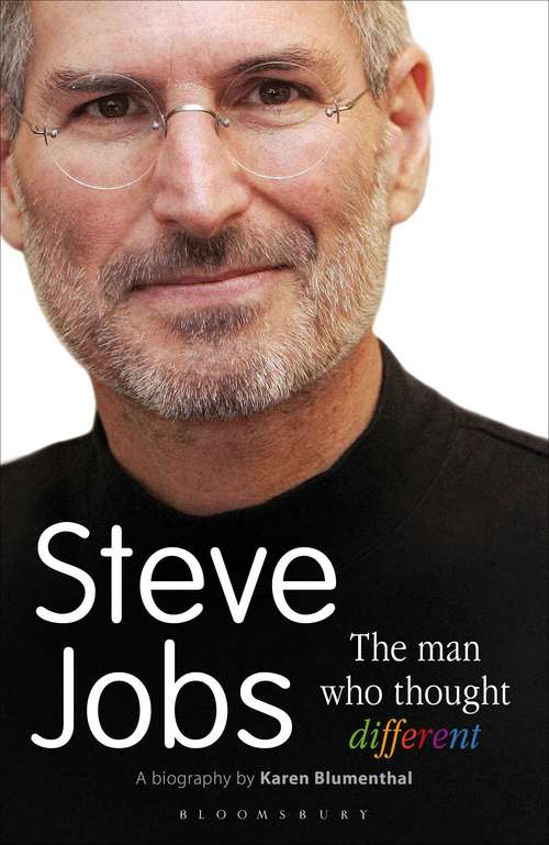 Book cover of Steve Jobs: The Man Who Thought Different