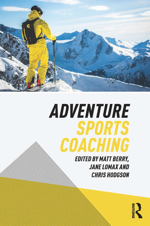 Book cover of Adventure Sports Coaching
