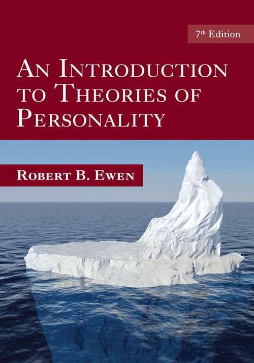 Book cover of An Introduction to Theories of Personality: 7th Edition