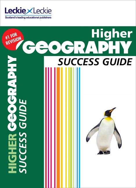 Book cover of Success Guide for SQA Exams - CFE Higher Geography Success Guide (PDF)