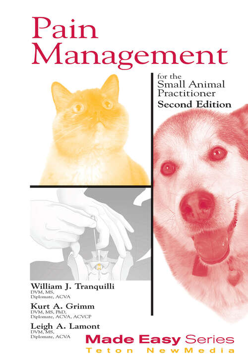 Book cover of Pain Management for the Small Animal Practitioner (Book+CD) (2)