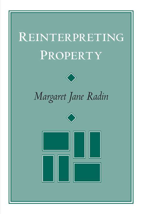 Book cover of Reinterpreting Property