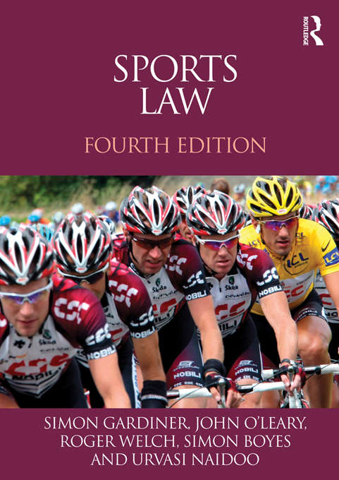 Book cover of Sports Law (4)
