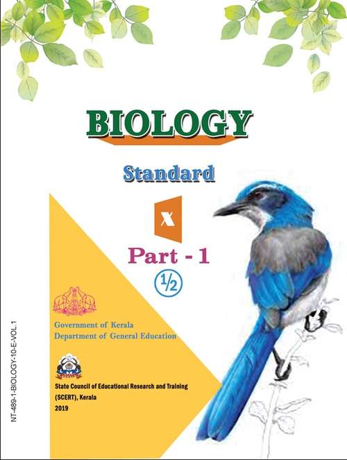Book cover of Biology Part 1 class 10 - S.C.E.R.T. - Kerala Board