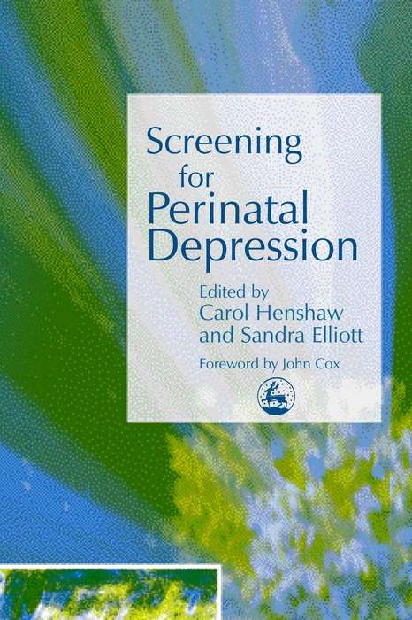 Book cover of Screening for Perinatal Depression (PDF)