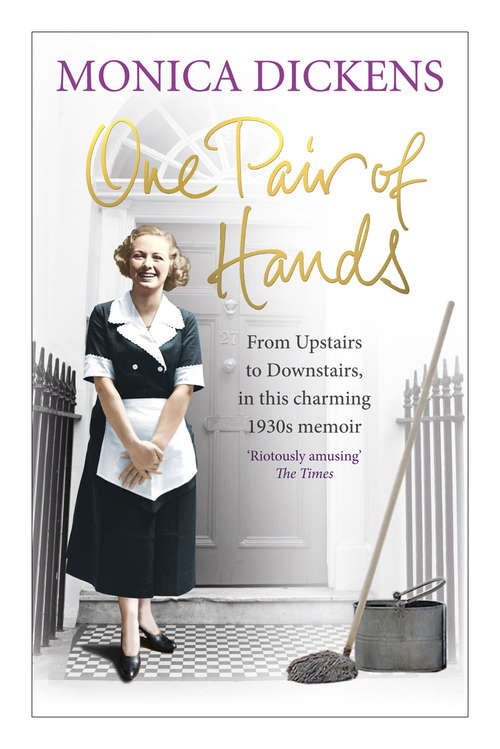 Book cover of One Pair of Hands: From Upstairs to Downstairs, in this charming 1930s memoir