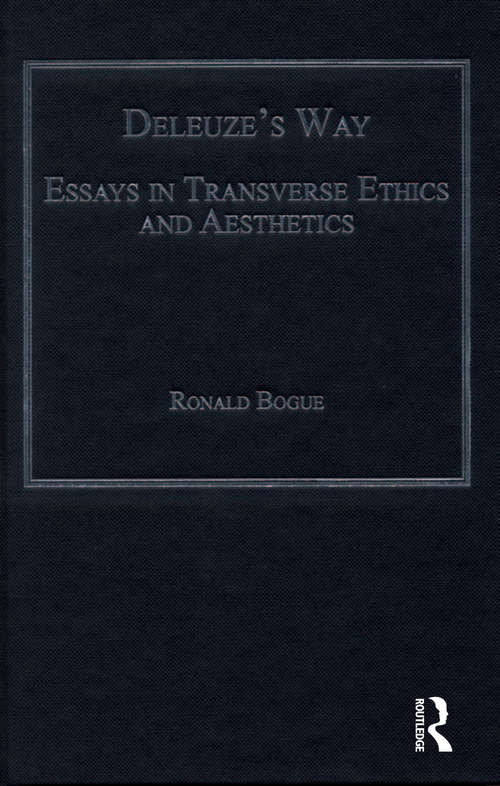 Book cover of Deleuze's Way: Essays in Transverse Ethics and Aesthetics