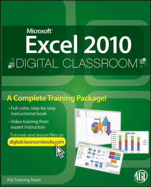 Book cover of Microsoft Excel 2010 Digital Classroom (Digital Classroom #92)