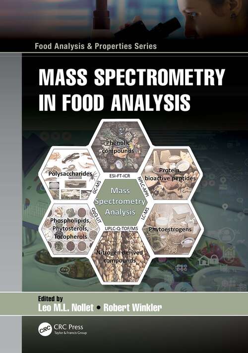 Book cover of Mass Spectrometry in Food Analysis (Food Analysis & Properties)