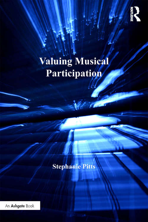 Book cover of Valuing Musical Participation