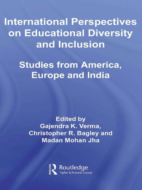 Book cover of International Perspectives on Educational Diversity and Inclusion: Studies from America, Europe and India