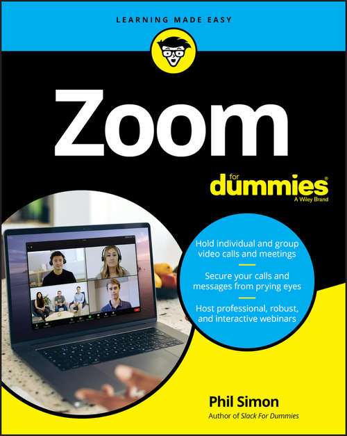 Book cover of Zoom For Dummies