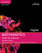 Book cover of GCSE Mathematics for Edexcel Higher Student Book (PDF)
