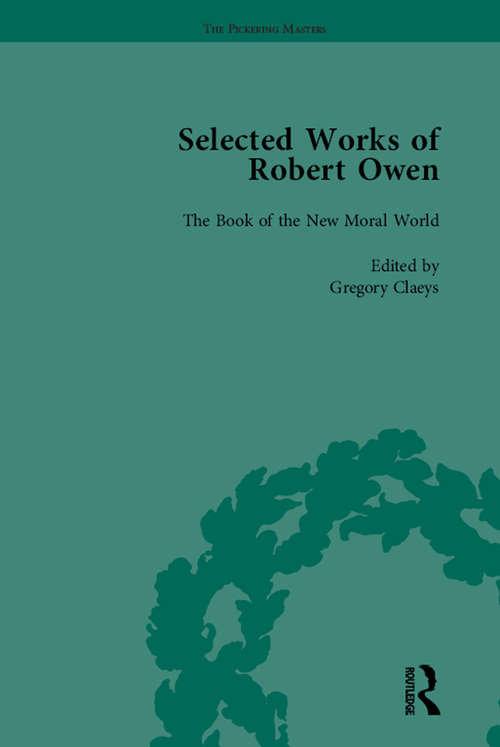 Book cover of The Selected Works of Robert Owen vol III