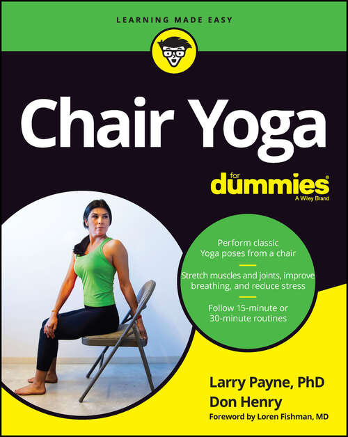 Book cover of Chair Yoga For Dummies