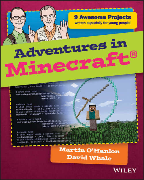 Book cover of Adventures in Minecraft (Adventures In ...)