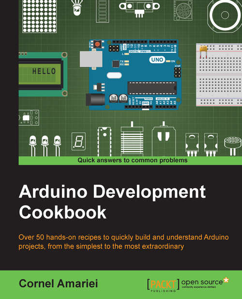 Book cover of Arduino Development Cookbook