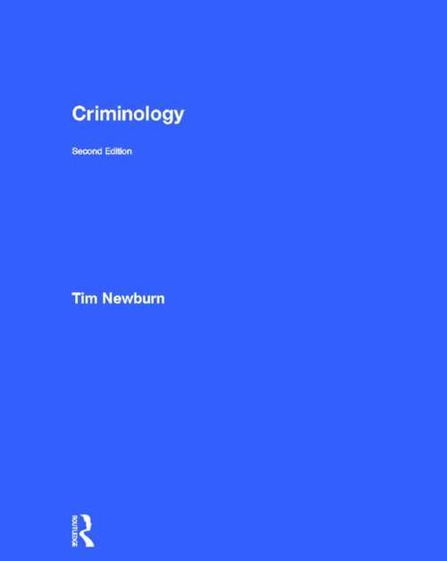 Book cover of Criminology (2nd edition) (PDF)
