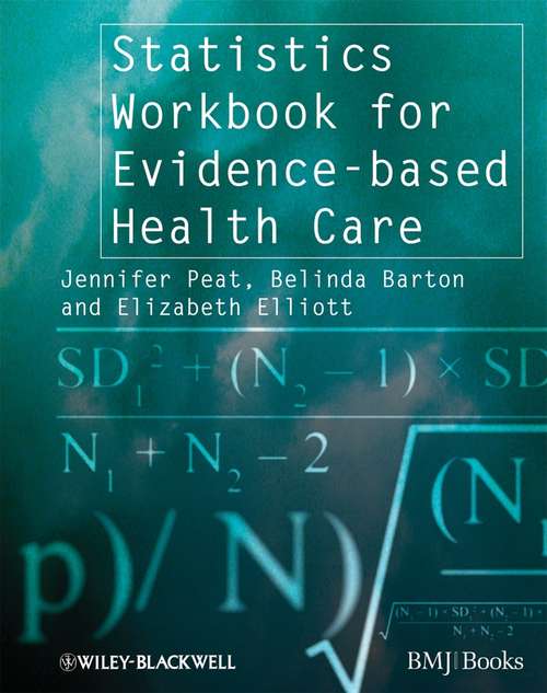 Book cover of Statistics Workbook for Evidence-based Health Care