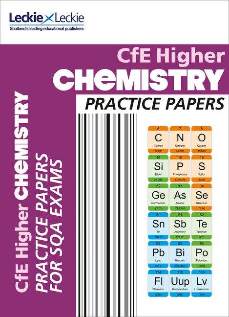 Book cover of CfE Higher Chemistry Practice Papers for SQA Exams (Practice Papers for SQA Exams) (PDF)