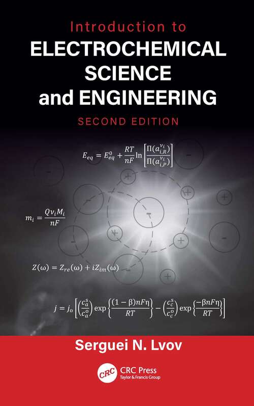 Book cover of Introduction to Electrochemical Science and Engineering (2)