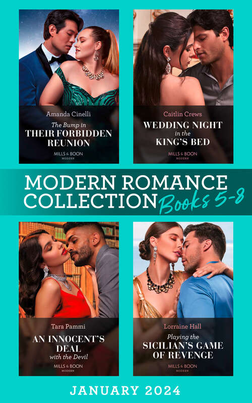 Book cover of Modern Romance January 2024 Books 5-8 (ePub edition)