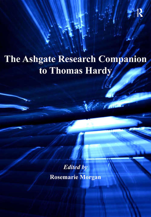 Book cover of The Ashgate Research Companion to Thomas Hardy