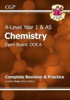 Book cover of A-Level Chemistry: OCR A Year 1 & AS Complete Revision & Practice (PDF)