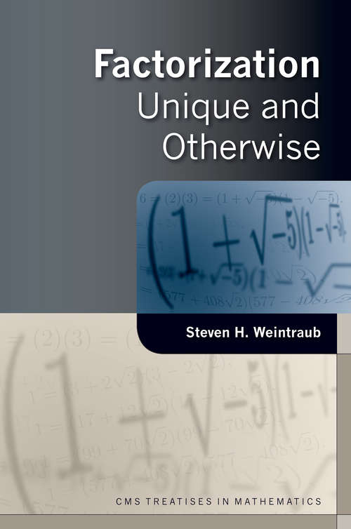 Book cover of Factorization: Unique and Otherwise