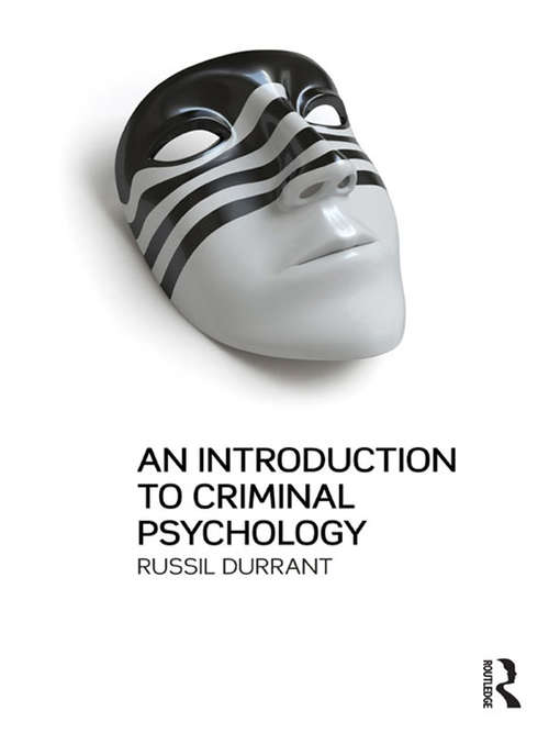Book cover of An Introduction to Criminal Psychology