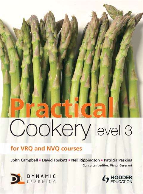 Book cover of Practical Cookery Level 3 for VRQ and NVQ courses (PDF)