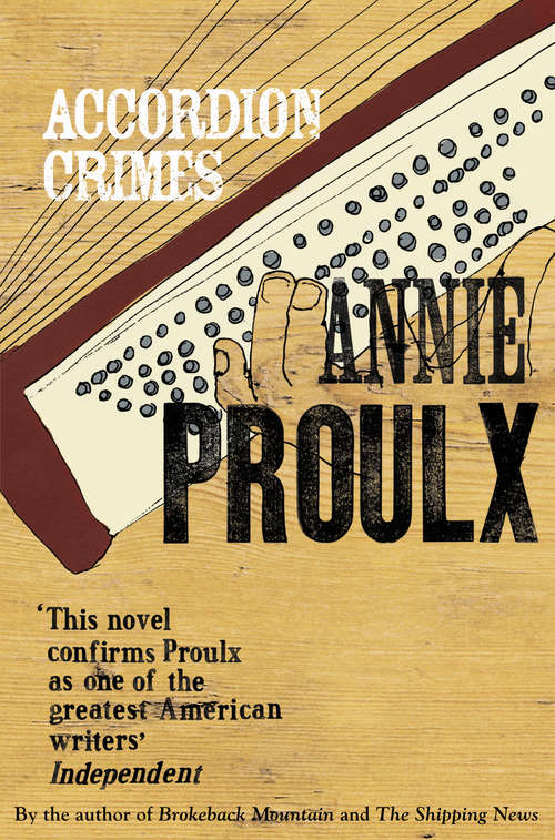Book cover of Accordion Crimes (ePub edition)