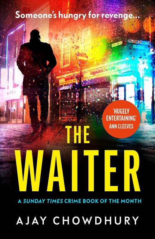 Book cover of The Waiter: the award-winning first book in a thrilling new detective series (Detective Kamil Rahman #1)