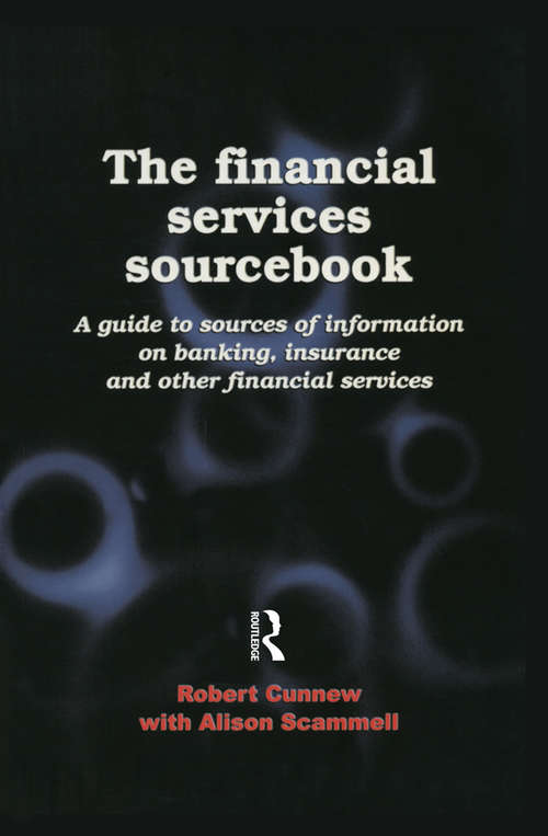 Book cover of The Financial Services Sourcebook