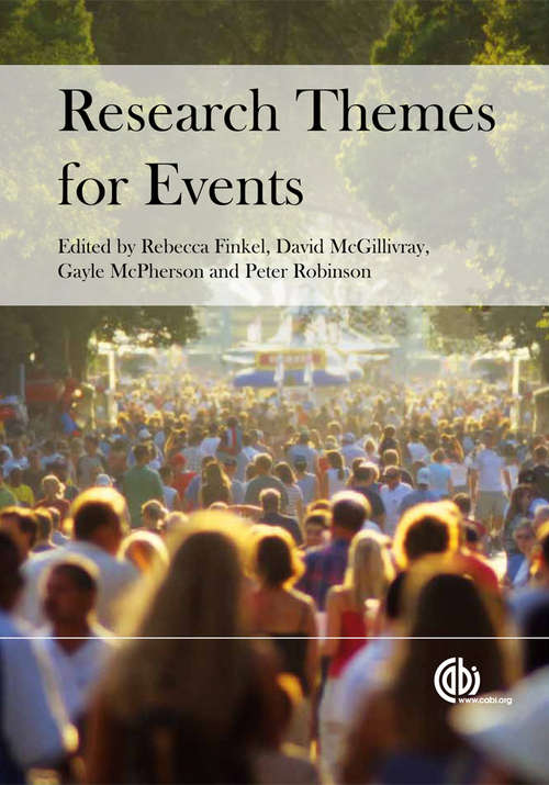 Book cover of Research Themes for Events
