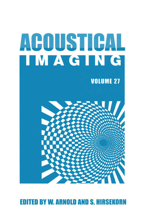 Book cover of Acoustical Imaging (2004) (Acoustical Imaging #27)